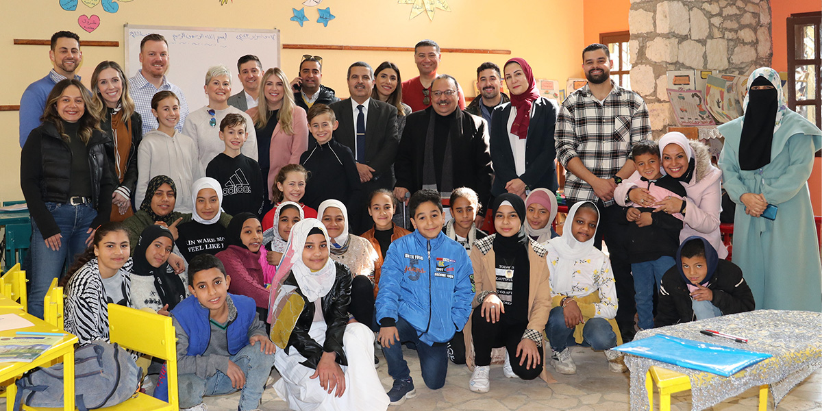 Apache Team Spends Fun-filled Day Visiting Springboard Girls School in Egypt